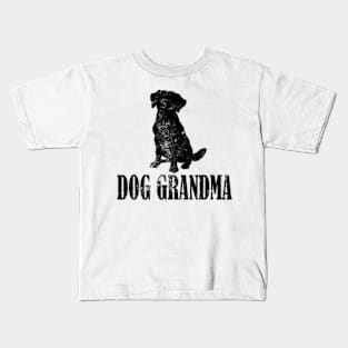 Labrador Dog Grandma Kids T-Shirt